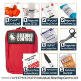 PUBLIC ACCESS BLEEDING CONTROL STATIONS - 8-PACK NYLON